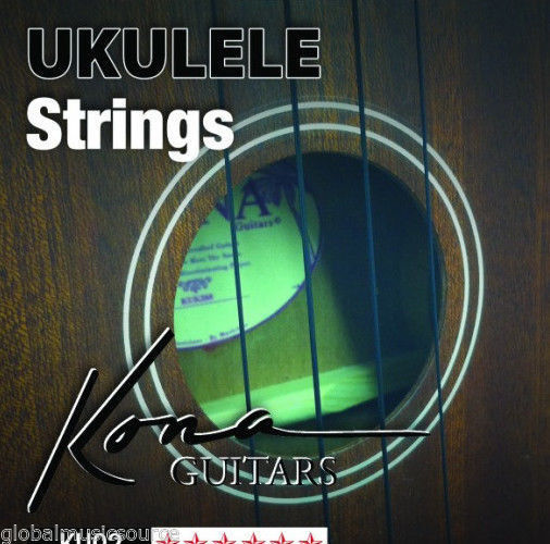 Kona White Nylon Ukulele String Set - New Stock