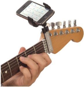 Guitar Sidekick - Smartphone/iPhone Holder for Guitar